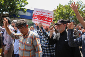 راهپیمایی نمازگزاران قزوین در محکومیت جنایت رژیم صهیونیستی