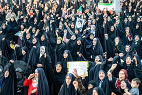 راهپیمایی مردمی علیه تهاجم رژیم صهیونیستی به ایران - اراک