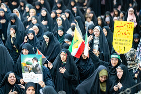 راهپیمایی مردمی علیه تهاجم رژیم صهیونیستی به ایران - اراک