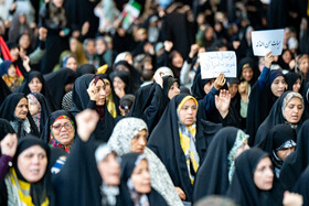 راهپیمایی مردمی علیه تهاجم رژیم صهیونیستی به ایران - اراک