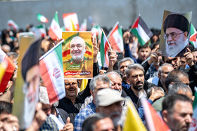 راهپیمایی مردمی علیه تهاجم رژیم صهیونیستی به ایران - اراک