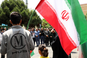 راهپیمایی مردم شهرستان اهرعلیه تهاجم رژیم صهیونیستی به ایران