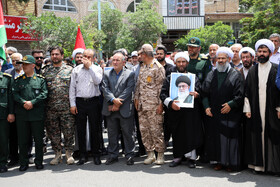 راهپیمایی مردم شهرستان اهرعلیه تهاجم رژیم صهیونیستی به ایران