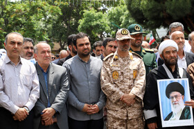 راهپیمایی مردم شهرستان اهرعلیه تهاجم رژیم صهیونیستی به ایران