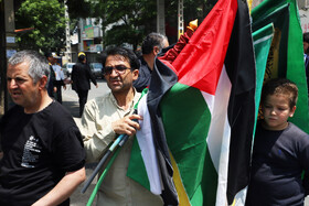 راهپیمایی مردم شهرستان اهرعلیه تهاجم رژیم صهیونیستی به ایران