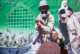 شهید سردار سرلشگر سلامی فرمانده سپاه پاسداران انقلاب اسلامی