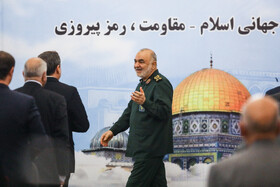 شهید سردار سرلشگر سلامی فرمانده سپاه پاسداران انقلاب اسلامی