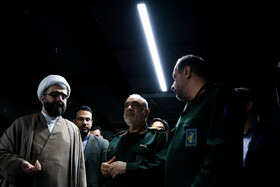 شهید سردار سرلشگر سلامی فرمانده سپاه پاسداران انقلاب اسلامی