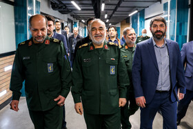شهید سردار سرلشگر سلامی فرمانده سپاه پاسداران انقلاب اسلامی