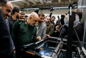 شهید سردار سرلشگر سلامی فرمانده سپاه پاسداران انقلاب اسلامی