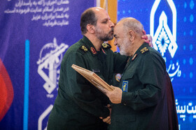 شهید سردار سرلشگر سلامی فرمانده سپاه پاسداران انقلاب اسلامی