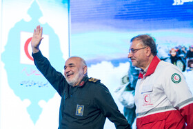 شهید سردار سرلشگر سلامی فرمانده سپاه پاسداران انقلاب اسلامی