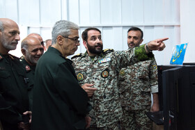 شهید سردار سرلشگر محمد باقری، رئیس ستاد کل نیروهای مسلح و امیر فرزاد اسماعیلی 