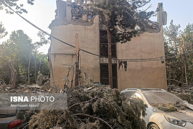 عکس از آرشیو در حملات رژیم صهیونیستی به قصرشیرین یک نفر شهید و ۲۴ تن زخمی شدند