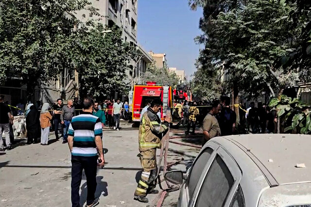 ویدیو/ گزارش ایسنا از محل حمله رژیم صهیونیستی به نارمک؛ شهادت دو تن از شهروندان