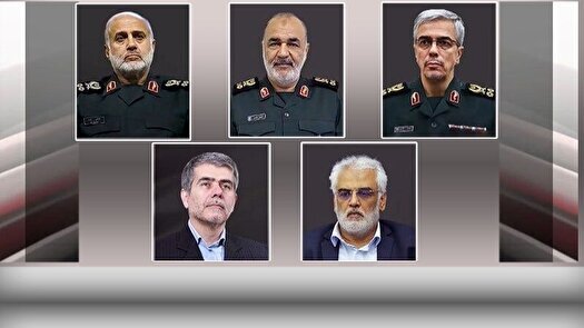 پیام تسلیت مسئولان مازندرانی در پی شهادت فرماندهان ارشد نیروهای مسلح و دانشمندان هسته‌ای ایران اسلامی