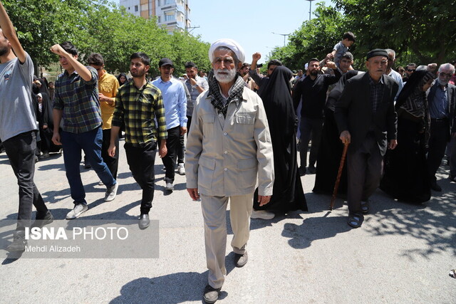 برپایی راهپیمایی خشم و نصر در خراسان شمالی