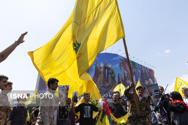 عکس آرشیوی است مراسم غدیر؛ چند ساعت قبل از آغاز + ویدئو