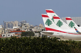 لبنان آسمان خود را به روی پروازهای مسافری گشود
