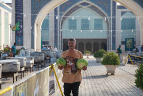 پویش اطعام غدیر در جزیره کیش