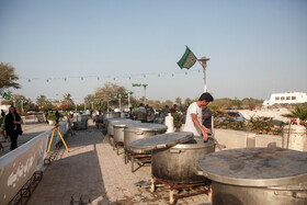 پویش اطعام غدیر در جزیره کیش