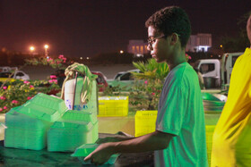 پویش اطعام غدیر در جزیره کیش