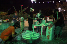 پویش اطعام غدیر در جزیره کیش