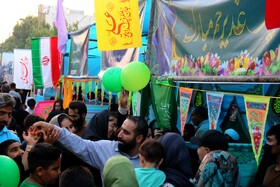 اجتماع مردم یاسوج با شعار«ایران، ذوالفقار علی(ع)»