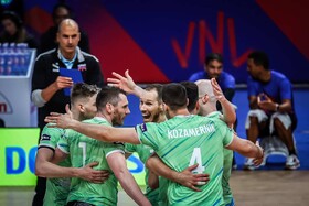 برتری اسلوونی برابر آمریکا در لیگ ملت‌های والیبال