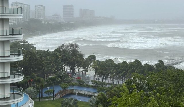 عکس تزئینی است طوفان در شرق آسیا؛ بیش از ۳۰۰ هزار فیلیپینی تحت تاثیر «ویفا»