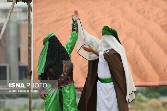 واقعه غدیرخم در شهرستان مرزی آستارا بازسازی و اجرا شد