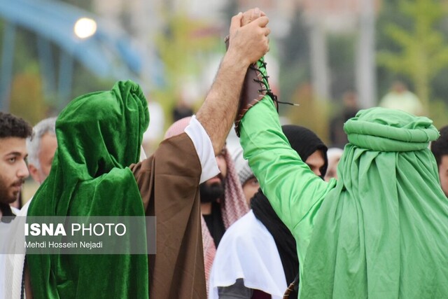 واقعه غدیرخم در شهرستان مرزی آستارا بازسازی و اجرا شد