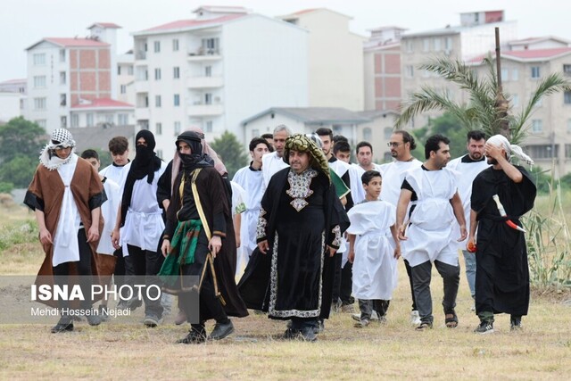 واقعه غدیرخم در شهرستان مرزی آستارا بازسازی و اجرا شد