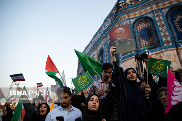 تجمع بزرگ مردمی عید غدیر برگزار شد + ویدئو