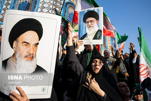 تجمع بزرگ مردمی عید غدیر برگزار شد + ویدئو