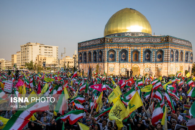 تجمع بزرگ مردمی عید غدیر برگزار شد + ویدئو