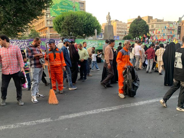 تجمع بزرگ مردمی عید غدیر برگزار شد + ویدئو