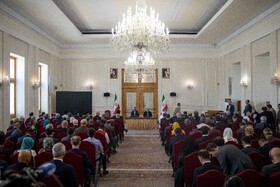 دیدار رؤسای نمایندگی‌های خارجی و بین‌المللی مقیم تهران با وزیر خارجه