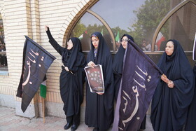 تجمع اعتراضی دانشگاهیان دانشگاه محقق اردبیلی در محکومیت حمله رژیم صهیونیستی