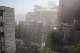 تجاوز رژیم صهیونیستی به  منطقه مسکونی غیر نظامی تهران