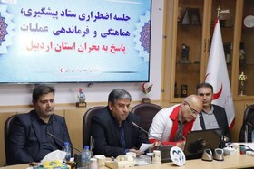 آمادگی کامل دستگاه‌های امدادی و خدمات‌رسان در اردبیل