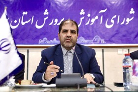 اسماعیل دهستانی معاون سیاسی امنیتی و اجتماعی استاندار در شورای آموزش و پرورش استان یزد