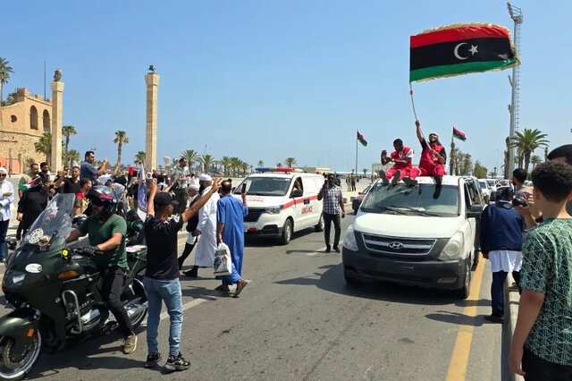دولت مستقر در شرق لیبی کاروان همبستگی با غزه را متوقف کرده است