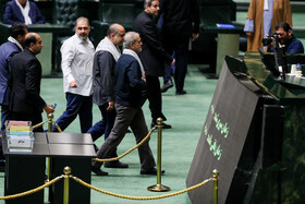 سخنرانی مسعود پزشکیان، رئیس جمهوری در جلسه رای اعتماد وزیر پیشنهادی اقتصاد در مجلس شورای اسلامی