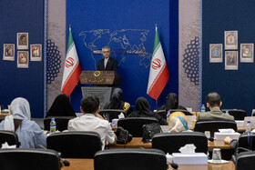 نشست خبری اسماعیل بقایی، سخنگوی وزارت امور خارجه
