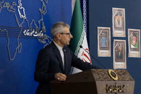 نشست خبری اسماعیل بقایی، سخنگوی وزارت امور خارجه
