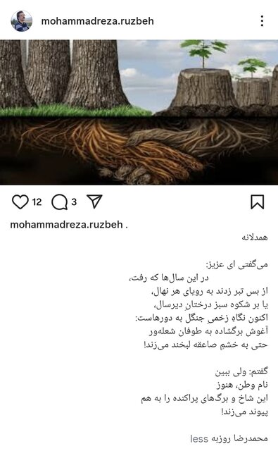 قلب هنرمندان و ادبا برای ایران و ایرانی میتپد/واکنشها ادامه دارد