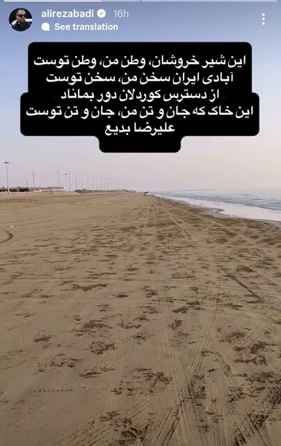 قلب هنرمندان و ادبا برای ایران و ایرانی میتپد/واکنشها ادامه دارد