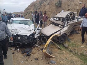 برخورد دو دستگاه خودرو در جاده پارس‌آباد - مشگین‌شهر ۴ فوتی بر جای گذاشت