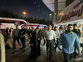 بازدید وزیر راه از ترمینال مسافربری جنوب/ تاکید بر برخورد با گران‌فروشی بلیت